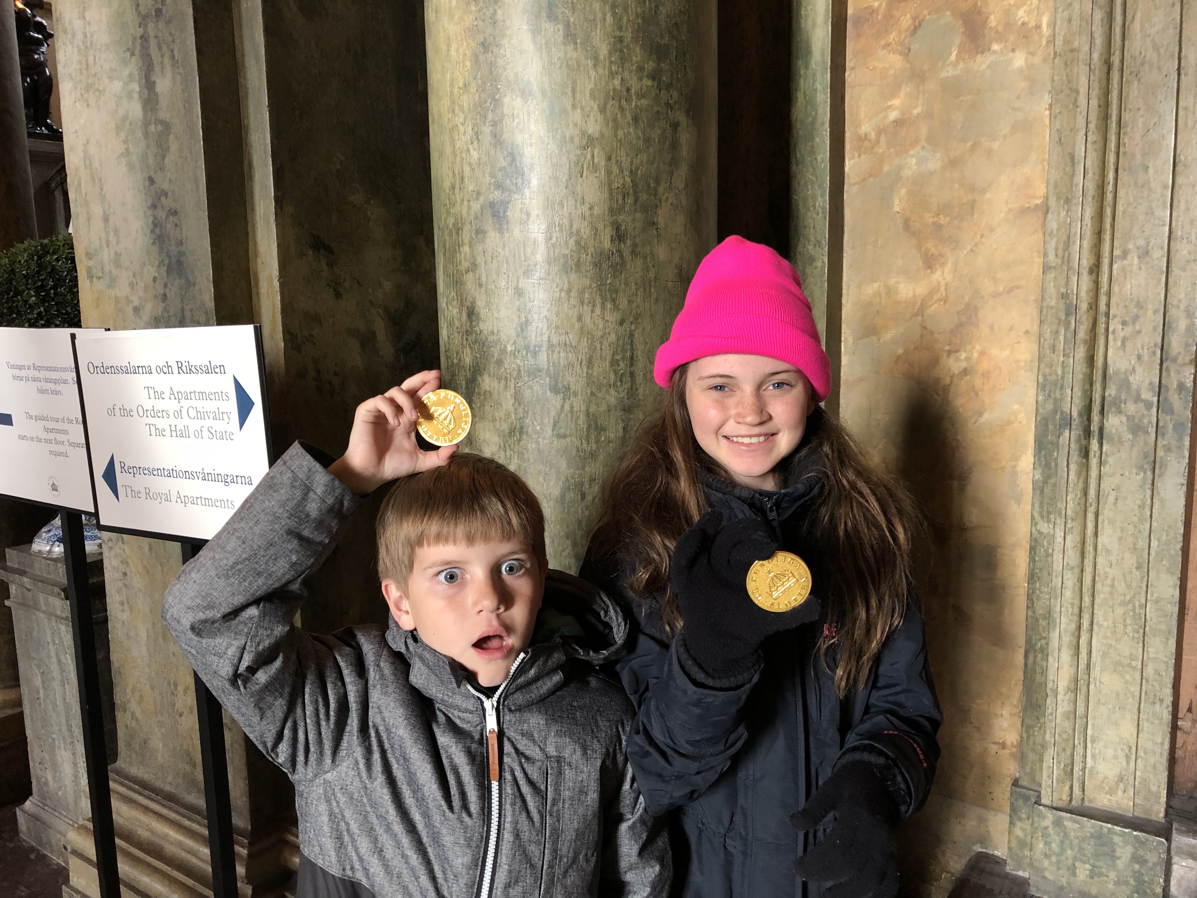 Chocolate coins